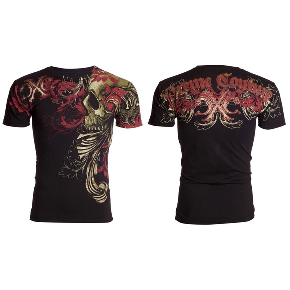 Xtreme Couture Affliction T-Shirt TELEPHUS - Picture 3 of 8